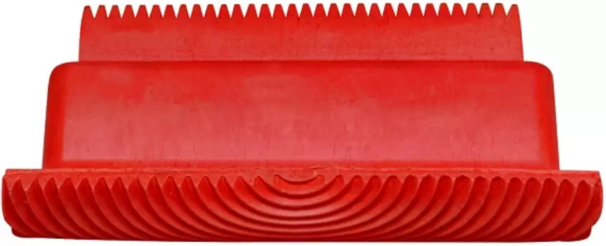 Резиновый скребок-аппликатор с эффектом под дерево