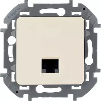 Розетка информационная Legrand INSPIRIA RJ 45 категория 6 UTP слоновая кость