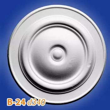 Розетка потолочная B-24 диаметр 340мм