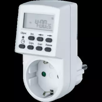 Розетка с таймером Navigator NTR-E-S01-WH 3 режима