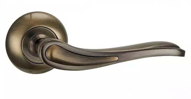 Ручка дверная "Амаретти", бронза античная AL 517-08 AB