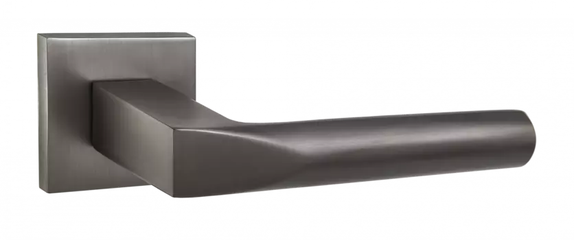 Ручка дверная "Доллио", серия SLIM, мат.черный никель