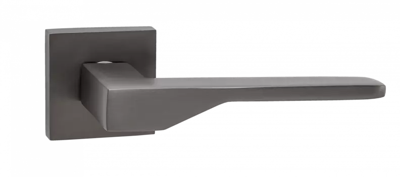 Ручка дверная "Канноли", матовый черный никель