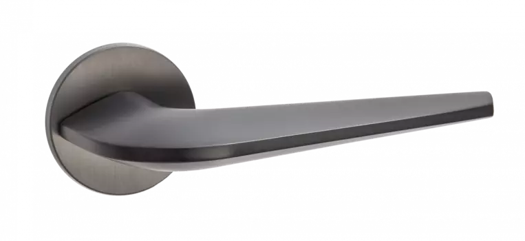 Ручка дверная "Макиато", сер. SLIM, никель матовый,