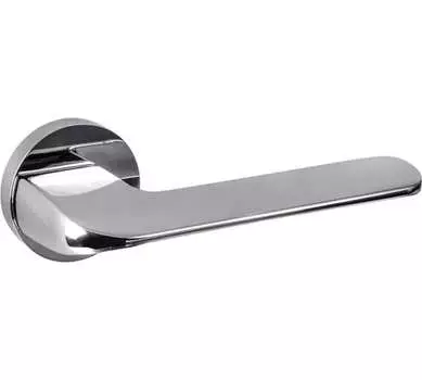 Ручка дверная "Мерано" хром блестящий