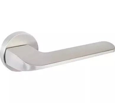 Ручка дверная "Мерано", никель супер матовый