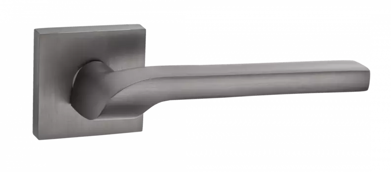 Ручка дверная "Пастьера", матовый черный никель