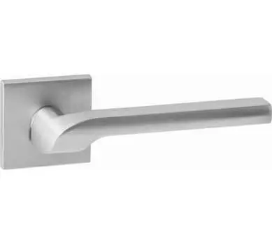 Ручка дверная "Пастьера" серия SLIM, никель супер матовый