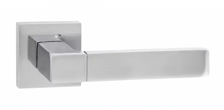 Ручка дверная "Песто", хром блестящий