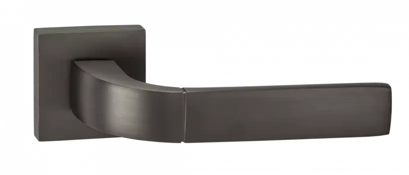 Ручка дверная "Пиньолата", матовый черный никель