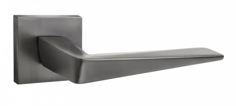 Ручка дверная "Раф", серия SLIM,мат.черный никель