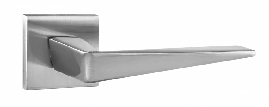 Ручка дверная "Раф", серия SLIM, никель матовый