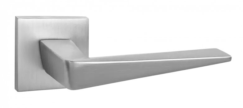 Ручка дверная "Раф", серия SLIM, никель супер матовый