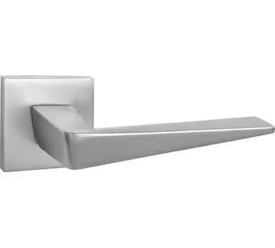 Ручка дверная "Раф" серия SLIM, супер сатин хром