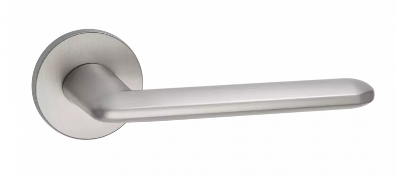 Ручка дверная "Ристретто", сер. SLIM, никель супер матовый,