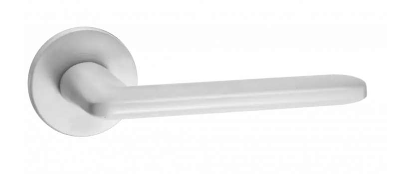Ручка дверная "Ристретто", серия SLIM, матовый супер белый