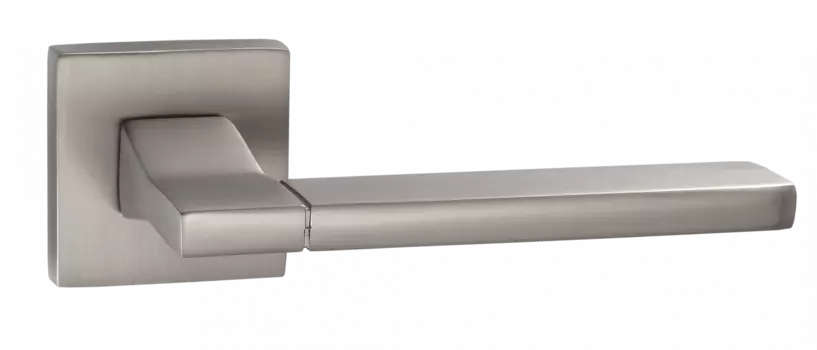 Ручка дверная "Тирамису", никель супер матовый