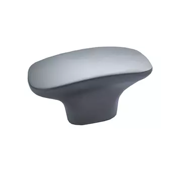 Ручка-кнопка мебельная Trodos "2063K" сплав ЦАМ, хром матовый, хедер,