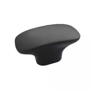 Ручка-кнопка мебельная Trodos "2063K" сплав ЦАМ, графит, хедер,