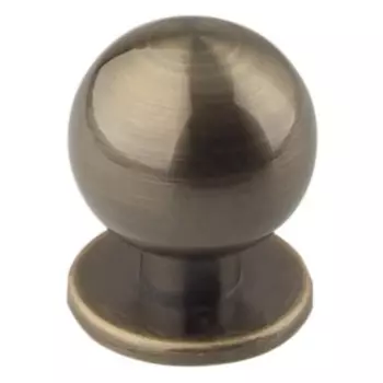 Ручка-кнопка мебельная Trodos "ZY-108" сплав ЦАМ, бронза