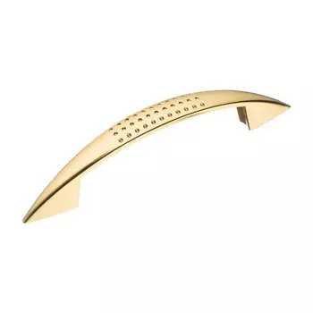 Ручка мебельная 1062 золото 96 мм