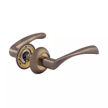 Ручка Нора-М дверная 100А AL ст.бронза