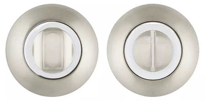 Ручка поворотная BK6 JR SN/CP-3 матовый никель/хром