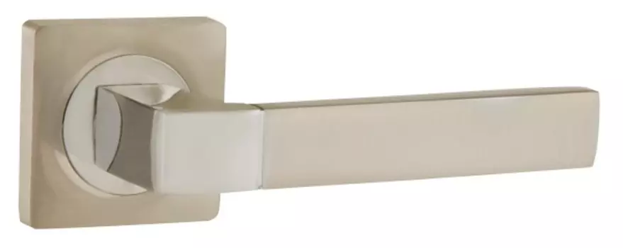 Ручка раздельная FUSION JK SN/CP-3 матовый никель/хром