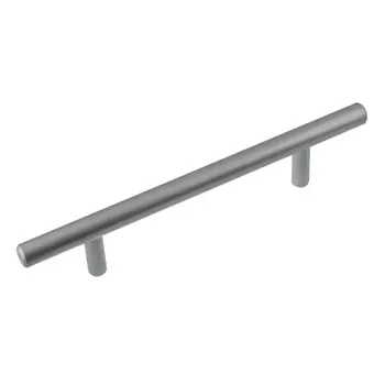 Ручка-рейлинг мебельная Trodos "8925" D10х160-220мм сталь, хром,