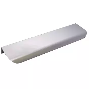 Ручка торцевая мебельная Trodos "10289" 128мм алюминий, хром матовый,