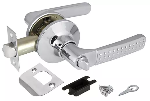 Ручка-защелка 6026 CP-B (фиксатор) хром