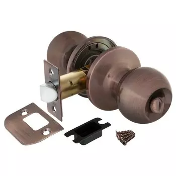 Ручка-защелка PUNTO-6072 AC-B (фиксатор), медь