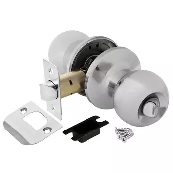 Ручка-защелка PUNTO-6072 CP-B (фиксатор), хром