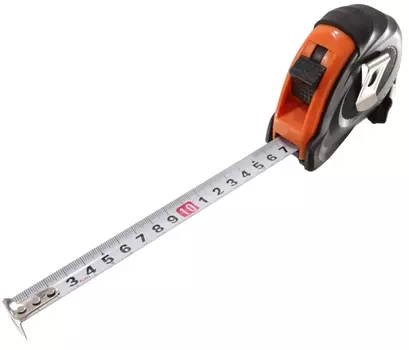 Рулетка 3мх16мм Россна, лента с лаковым покрытием