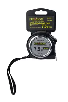 Рулетка CROWNMAN 7,5m*25mm , Арт. 0901017-1