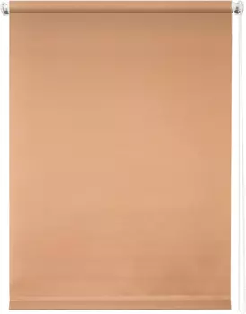 Рулонная штора 060х175 Плайн кофейный