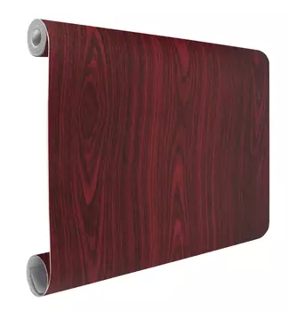 Самоклеющаяся пленка Н1498 Дерево красное, 0,45*0,08*8м