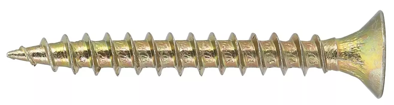 Саморез 3,5х25 мм универсальный, желтопассивированный, 90 шт