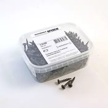 Саморез 3,5х25 потайная головка, редкий шаг, 380шт