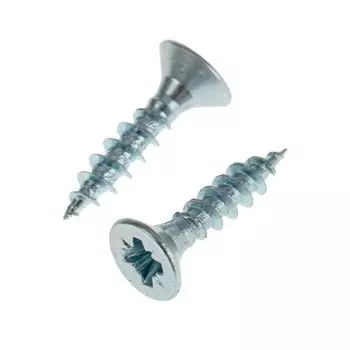 Саморез 3х16 мм универсальный, потайная головка, оцинкованный, 300 шт