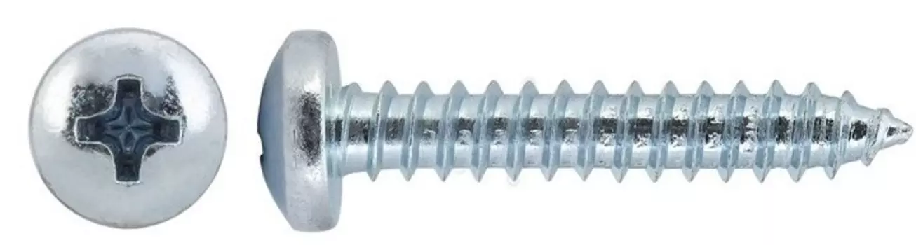 Саморез 3х20 мм универсальный, полукруглая головка, 55 шт