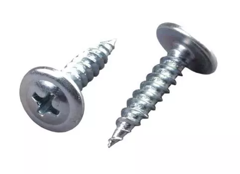 Саморез 4.2*16 мм по металлу, с пресс-шайбой, острый, 400 шт