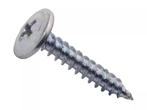 Саморез 4.2*19 мм по металлу, с пресс-шайбой, острый, 25 шт