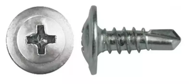 Саморез 4,2х14мм, прессшайба сверло, 482шт