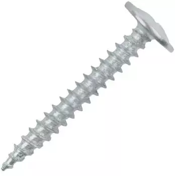 Саморез 4.2х41 мм по металлу, с пресс-шайбой, острый, 15 шт
