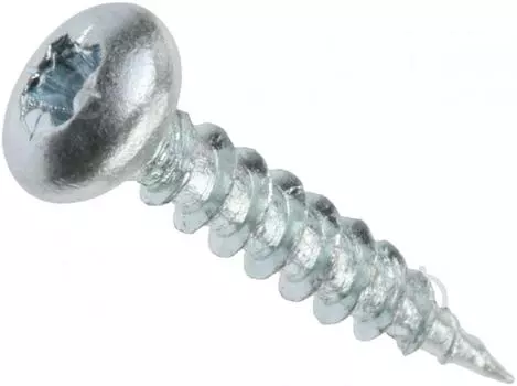 Саморез 4,5х20 мм универсальный, полукруглая головка, 30 шт