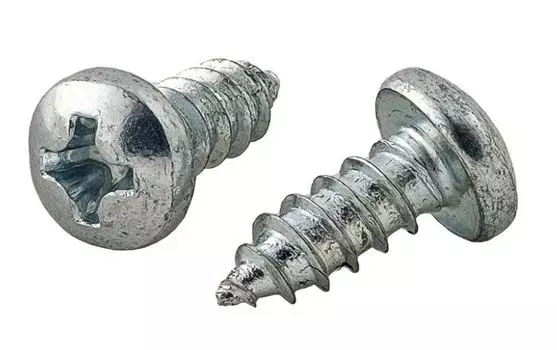 Саморез 4х12 мм универсальный, полукруглая головка, 40 шт