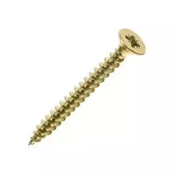 Саморез 5х60 мм универсальный, желтопассивированный, 20 шт