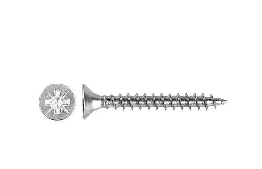 Саморез белый цинк 4,5*50, 20шт