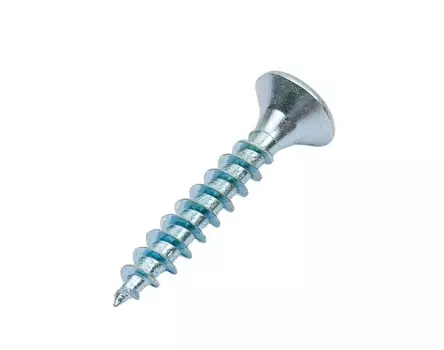 Саморез белый цинк 5,0* 30, 30шт